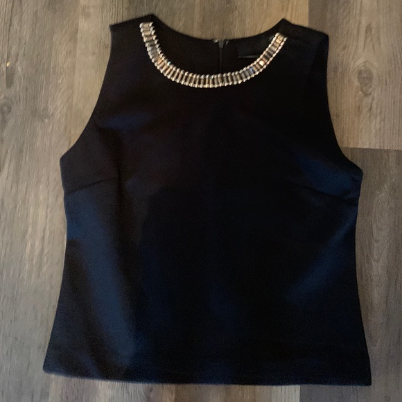 Cynthia Rowley rhinestone embellished top. NWOT . - Picture 5 of 5